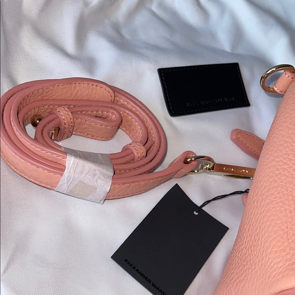 Alexander Wang Studded Pink Leather Crossbody Bag - Picture 7 of 17